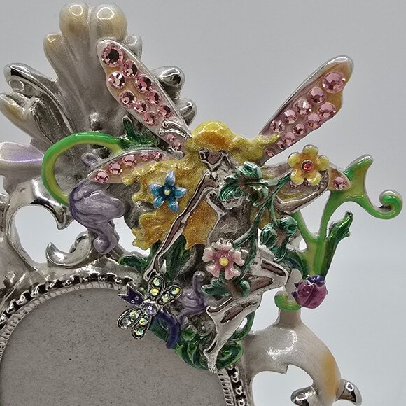 VINTAGE KIRKS FOLLY FAIRY OF THE FLOWERS PICTURE FRAME - Picture 2 of 6